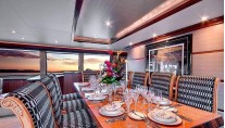 Azimut Yacht ANDIAMO -  Formal Dining Area